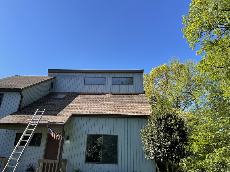 Ready to climb on the roof? 